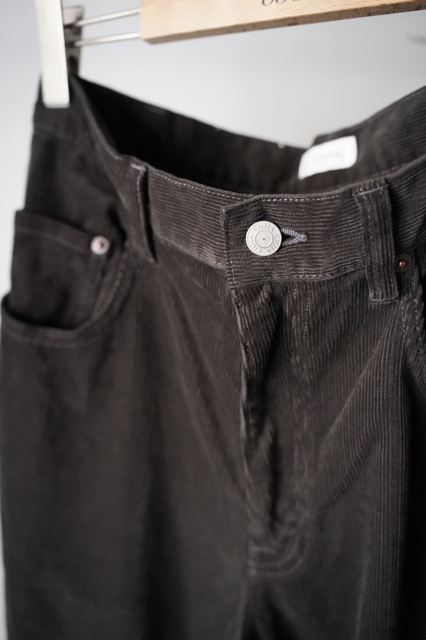 MEN　CIOTA/シオタ　Baggy 5 Pocket Corduroy Pants (One Wash)