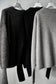 WOMEN　BATONER / バトナー　CASHMERE FOX FINGERHOLE BOAT NECK