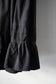 WOMEN　VINTAGE　1900-1920's Antique French Cotton Black Skirt