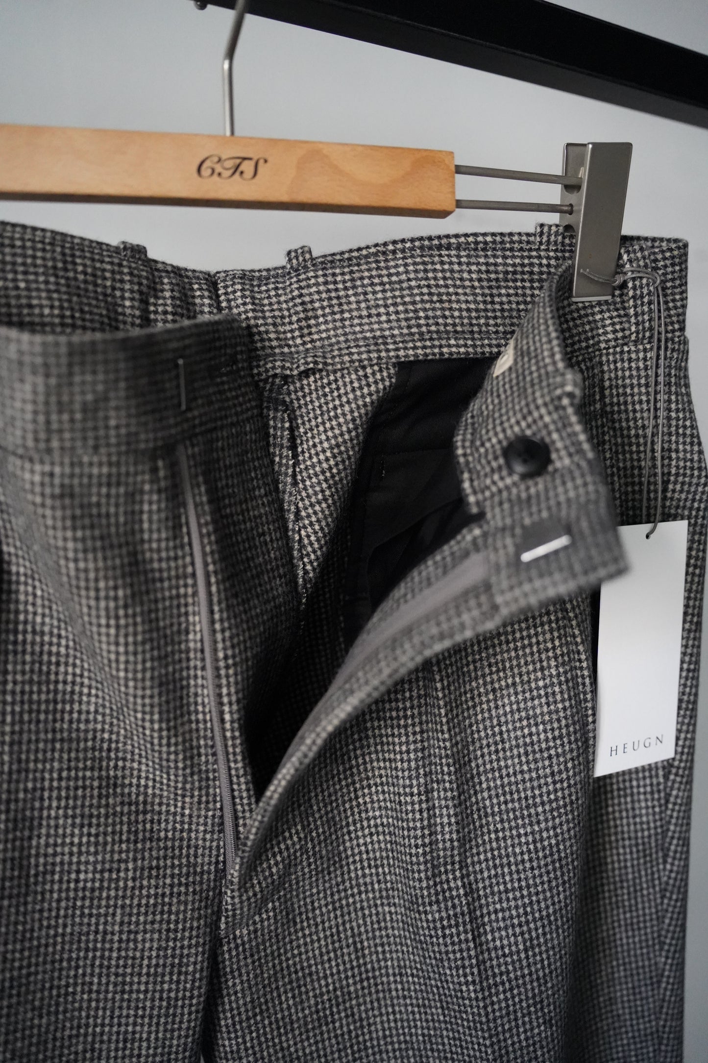 MEN　HEUGN / ユーゲン　"Freddie" Hound Tooth Pants