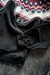 MEN/WOMEN　VIOLETTE ROOM　Ex. REMAKE SWEAT  black 1