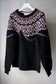 MEN/WOMEN　VIOLETTE ROOM　Ex. REMAKE SWEAT  black 2