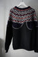 MEN/WOMEN　VIOLETTE ROOM　Ex. REMAKE SWEAT  black 2