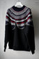 MEN/WOMEN　VIOLETTE ROOM　Ex. REMAKE SWEAT  black 3