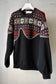 MEN/WOMEN　VIOLETTE ROOM　Ex. REMAKE SWEAT  black 4
