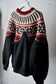 MEN/WOMEN　VIOLETTE ROOM　Ex. REMAKE SWEAT  black 5