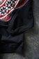 MEN/WOMEN　VIOLETTE ROOM　Ex. REMAKE SWEAT  black 5