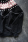 MEN/WOMEN　VIOLETTE ROOM　Ex. REMAKE SWEAT  black 7