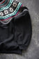 MEN/WOMEN　VIOLETTE ROOM　Ex. REMAKE SWEAT  black 11
