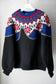 MEN/WOMEN　VIOLETTE ROOM　Ex. REMAKE SWEAT  black 13