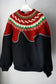 MEN/WOMEN　VIOLETTE ROOM　Ex. REMAKE SWEAT  black 14
