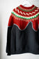 MEN/WOMEN　VIOLETTE ROOM　Ex. REMAKE SWEAT  black 14