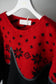 MEN/WOMEN　VIOLETTE ROOM　Ex. REMAKE SWEAT  black 17