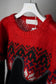 MEN/WOMEN　VIOLETTE ROOM　Ex. REMAKE SWEAT  black 19