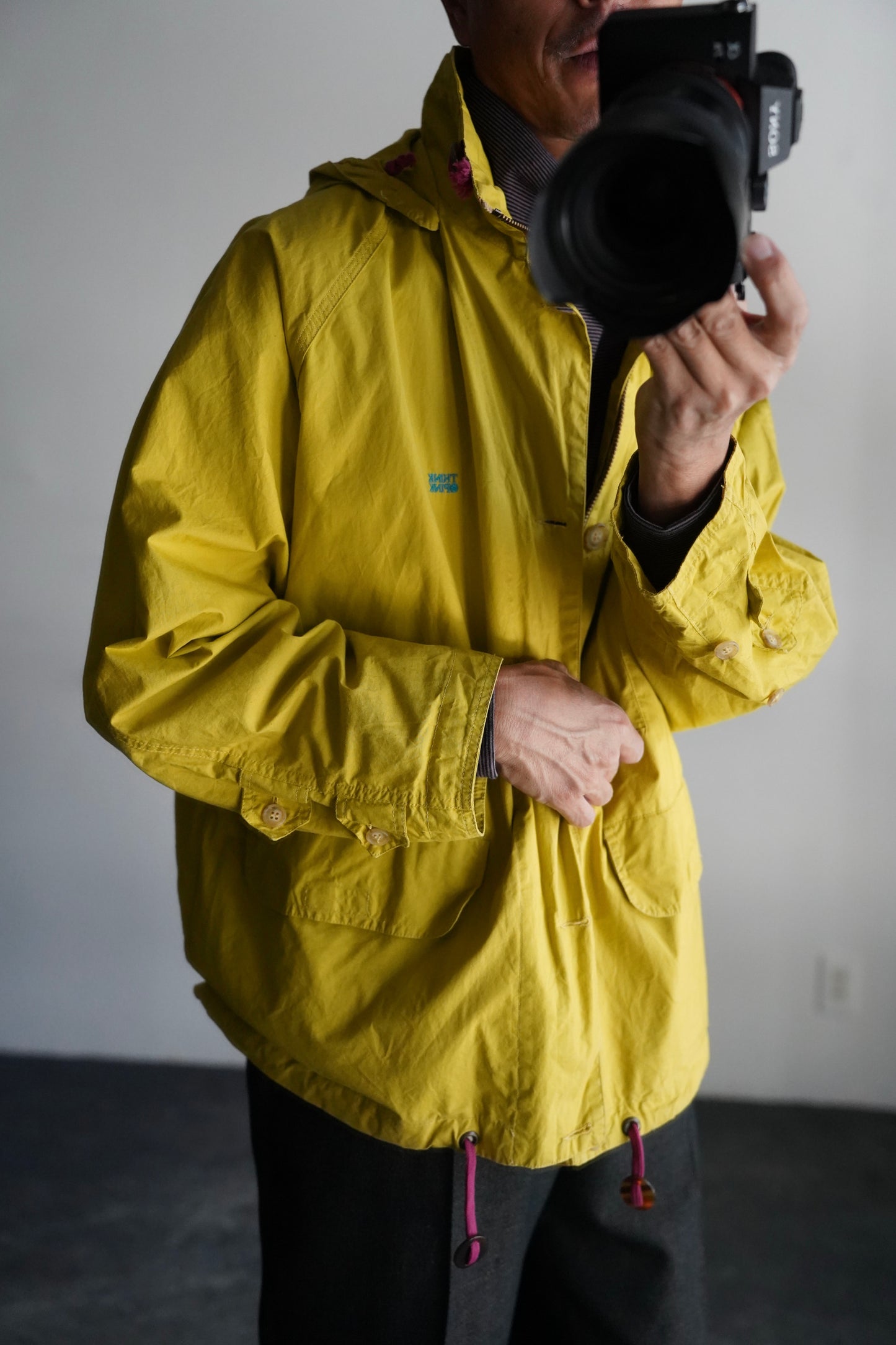 MEN　LILY1ST VINTAGE　1990’s Italian Yatching Blouson by Think Pink