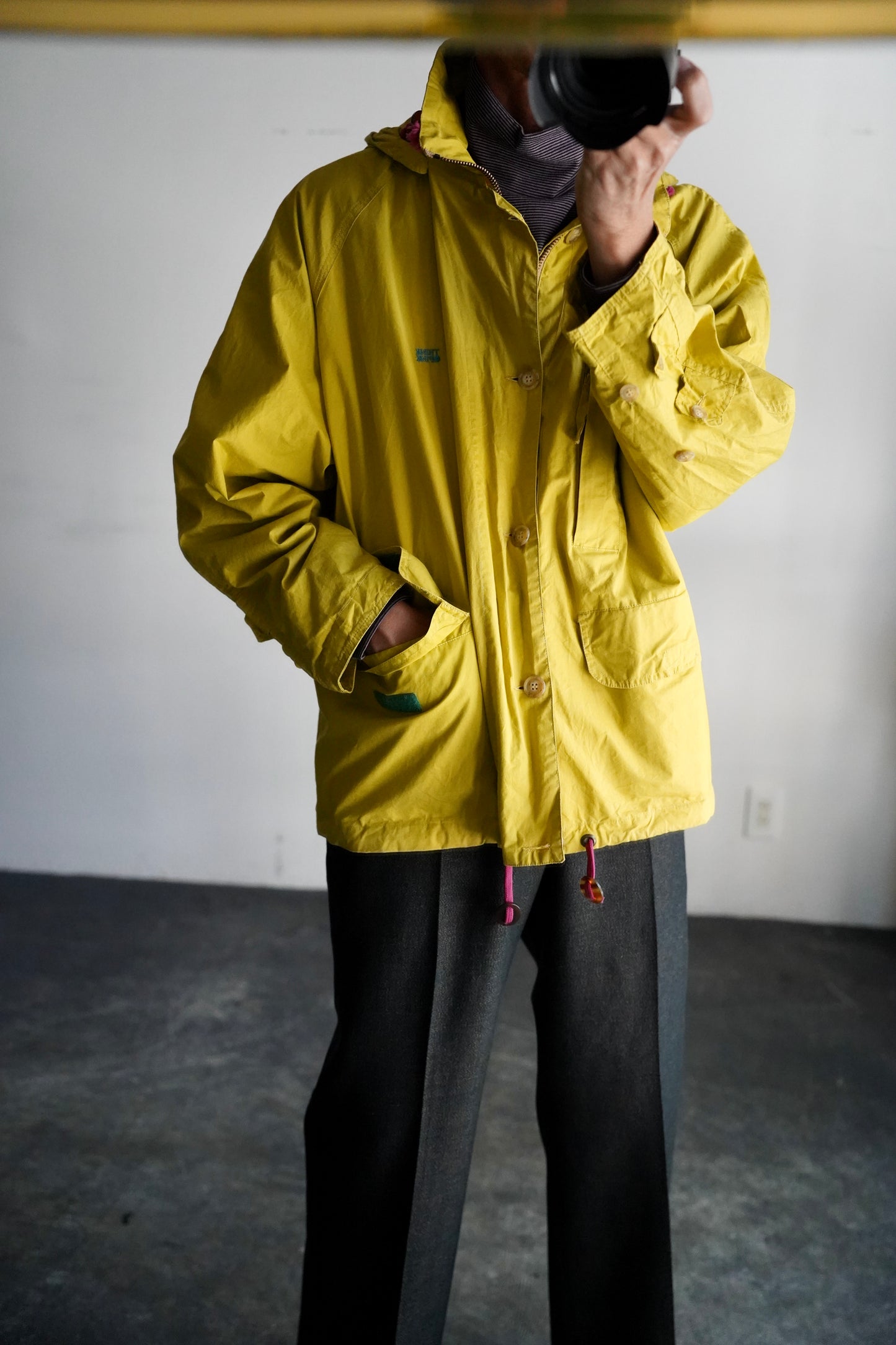 MEN　LILY1ST VINTAGE　1990’s Italian Yatching Blouson by Think Pink