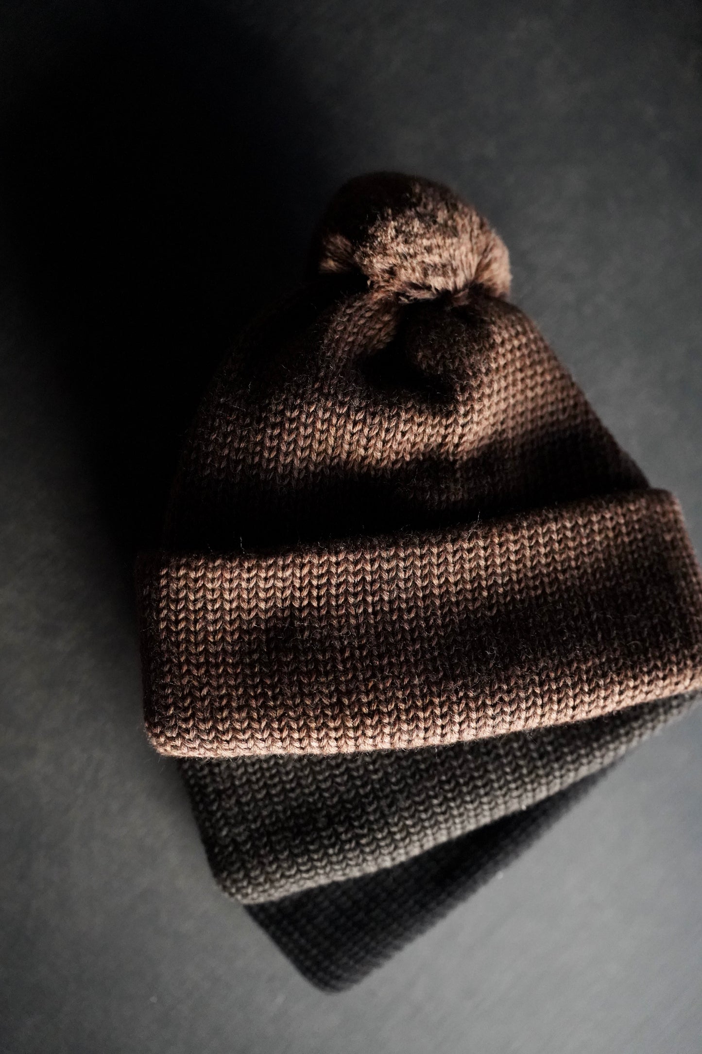 MEN　COMESANDGOES　カムズアンドゴーズ　WOOL STANDARD KNIT (梵天付き)