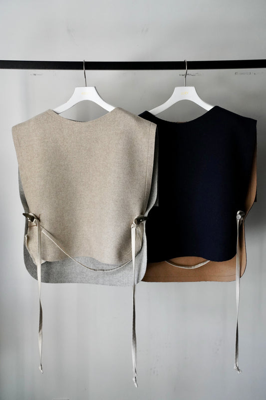 WOMEN　Y.A.Acc/ ワイエーアク　wool half kaftan