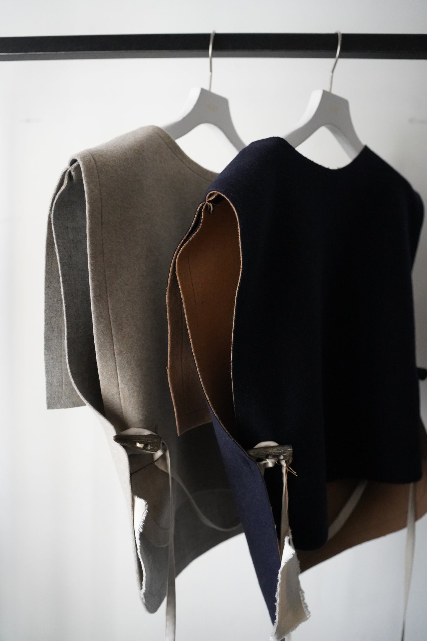 WOMEN　Y.A.Acc/ ワイエーアク　wool half kaftan