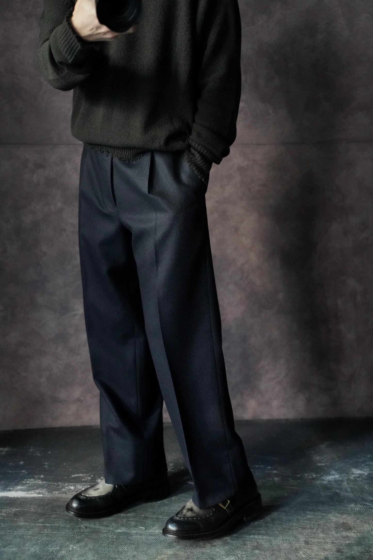 MEN　MAATEE & SONS　SET UP TR2 NVYMICROST