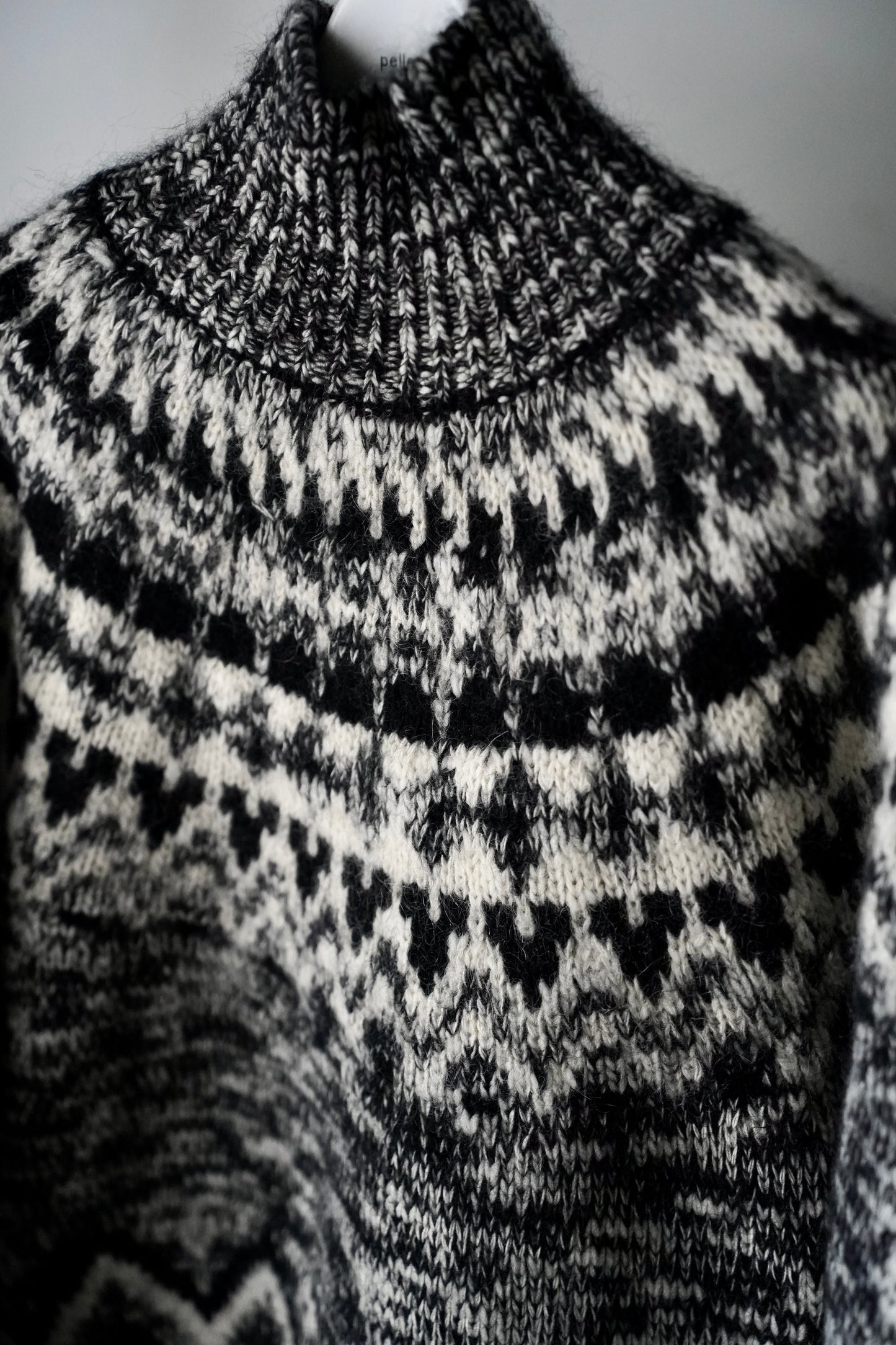 WOMEN　BATONER / バトナー　MOHAIR NORDIC TURTLE NECK