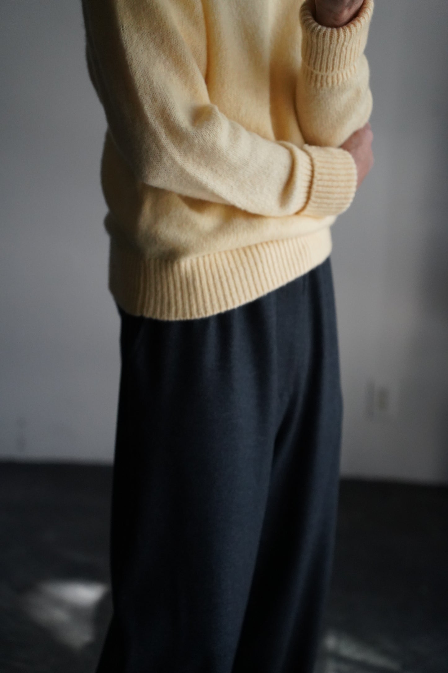 MEN　MAATEE & SONS　CASHEMERE P/O SWEATER