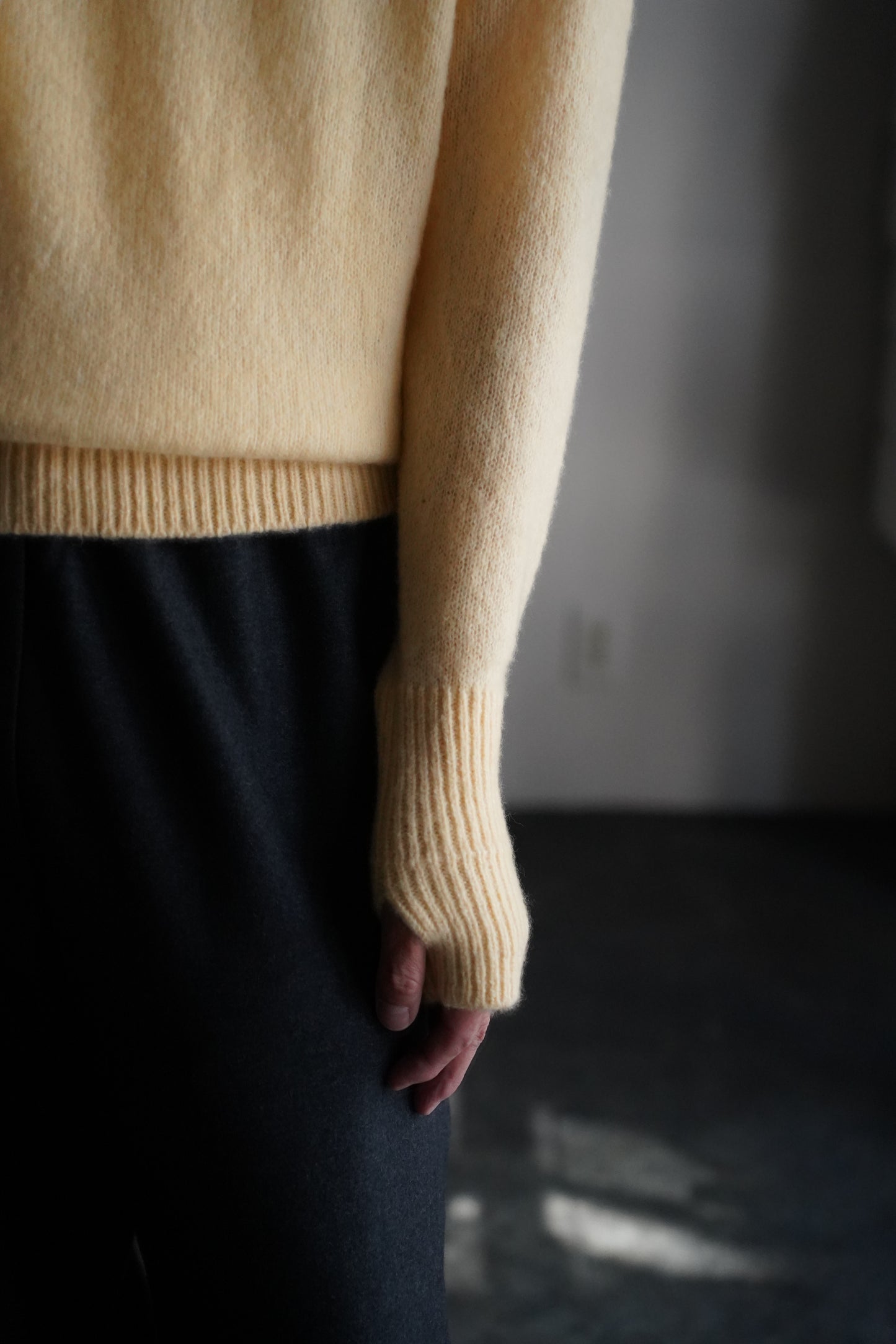 MEN　MAATEE & SONS　CASHEMERE P/O SWEATER