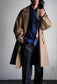 MEN　MAATEE & SONS　OVERCOAT 2:1GABA  KHAKIBEIGE