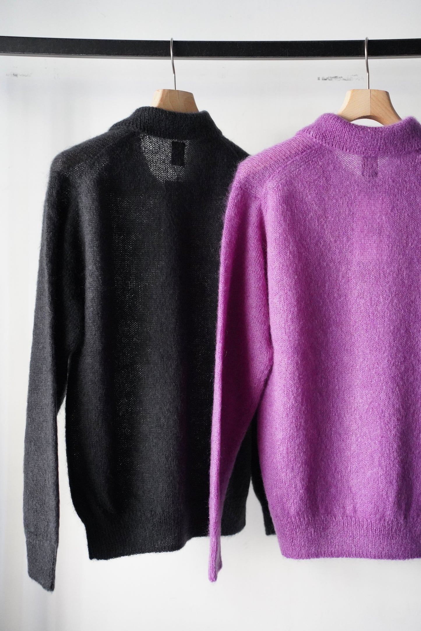 MEN　BATONER / バトナー　PURE MOHAIR POLO　