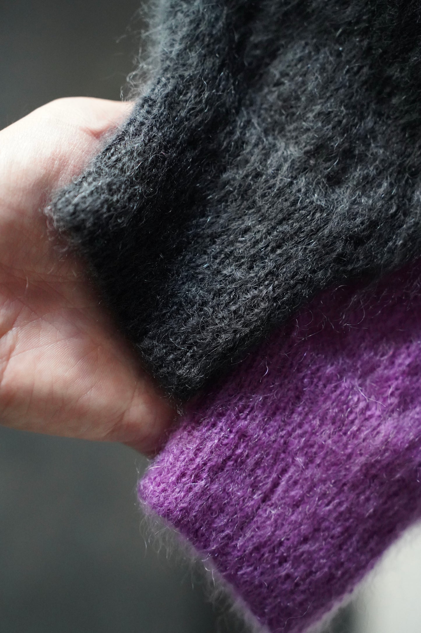 MEN　BATONER / バトナー　PURE MOHAIR POLO　