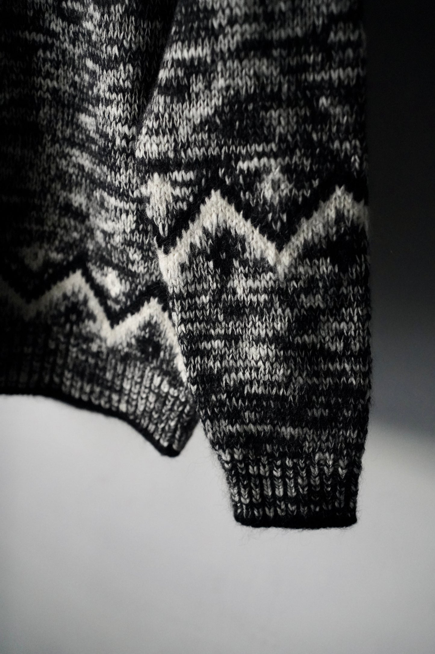 MEN　BATONER / バトナー　MOHAIR NORDIC CREW NECK