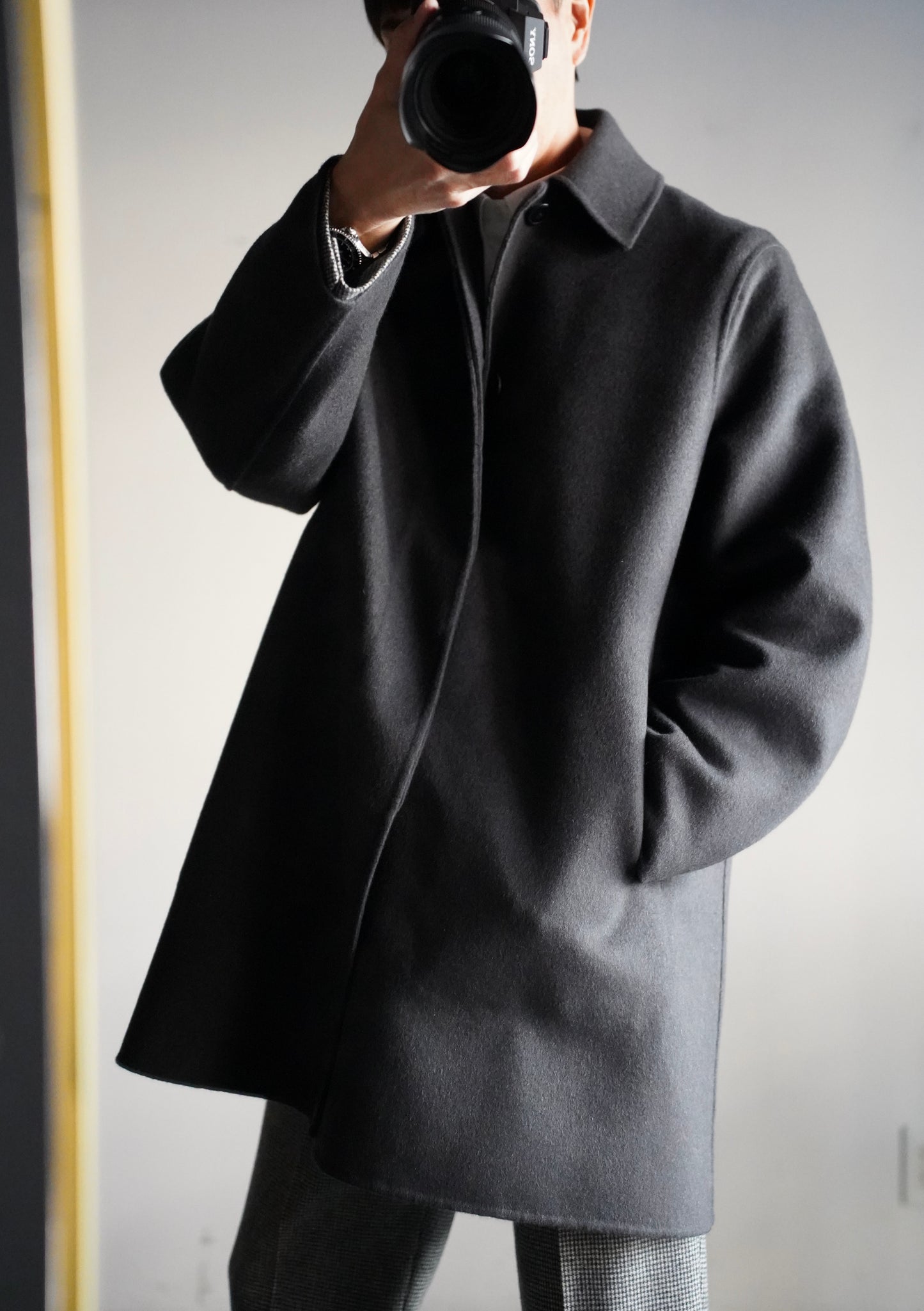 MEN　MAATEE & SONS　W-FACE COAT