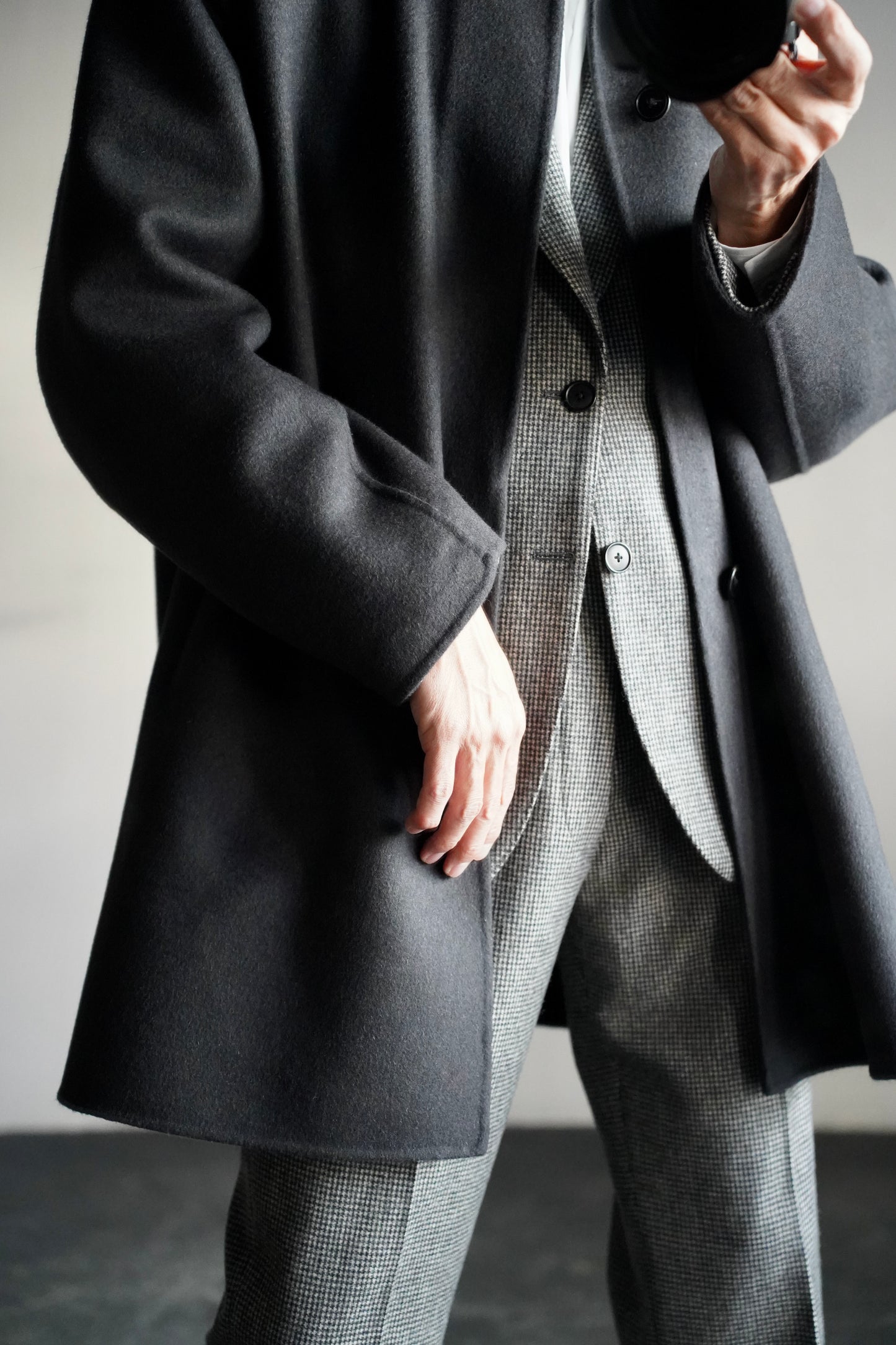 MEN　MAATEE & SONS　W-FACE COAT