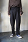 WOMEN　MOON TREE PLANET　Cord pants  pink/black