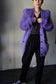 WOMEN　MOON TREE PLANET　Mohair Cardigan purple