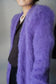 WOMEN　MOON TREE PLANET　Mohair Cardigan purple