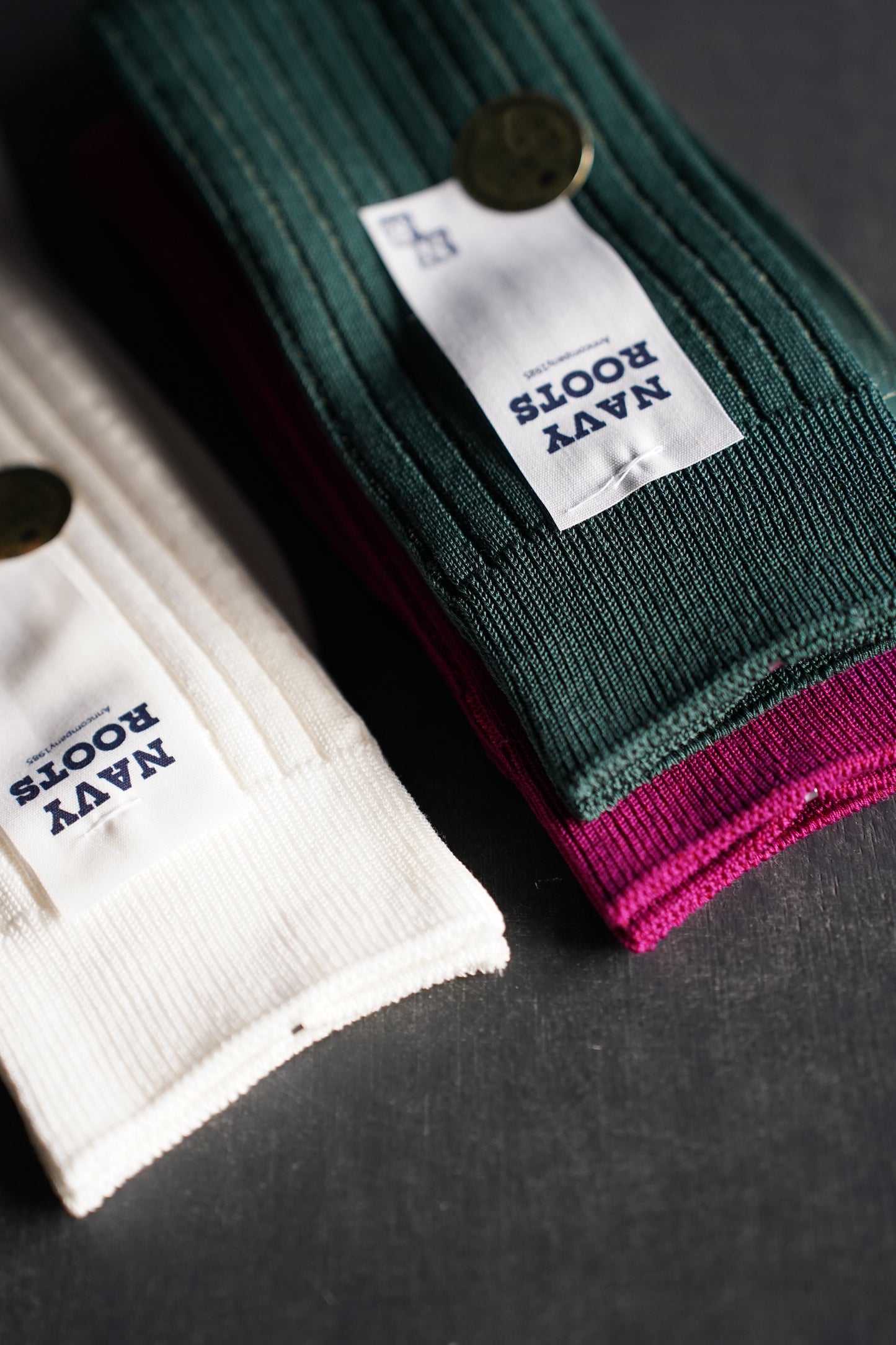 MEN　NAVY ROOTS  ネイビールーツ　ドレスカラーリブ