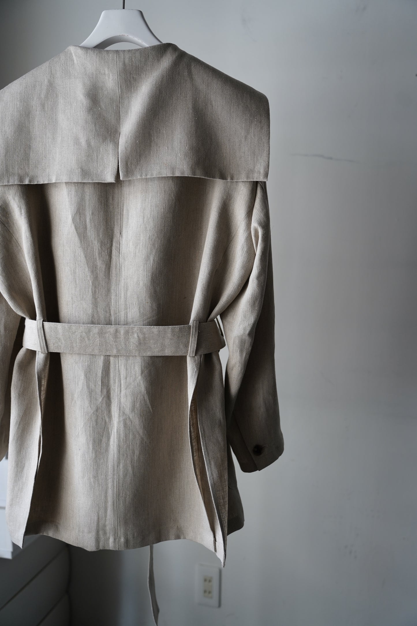 WOMEN　RYU KAGA　Linen sailor jacket