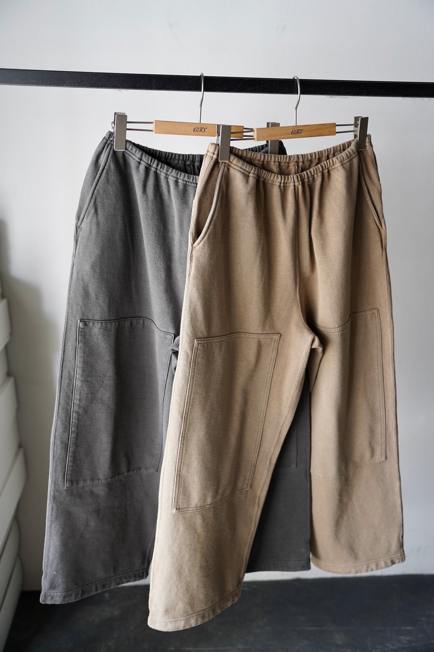 MEN　blurhms/ブラーム　LIGHT SWEAT DOUBLE-KNEE PANTS