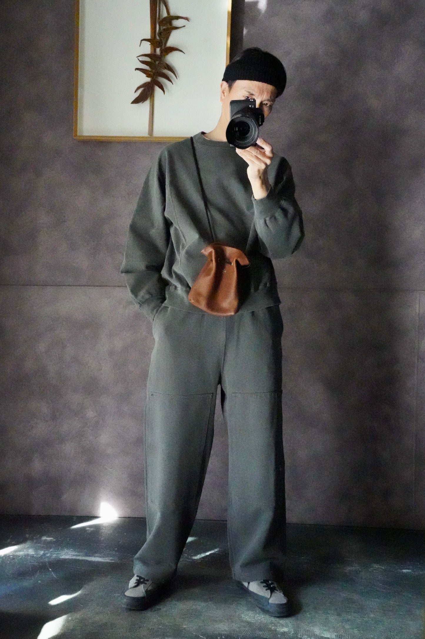 MEN　blurhms/ブラーム　LIGHT SWEAT DOUBLE-KNEE PANTS