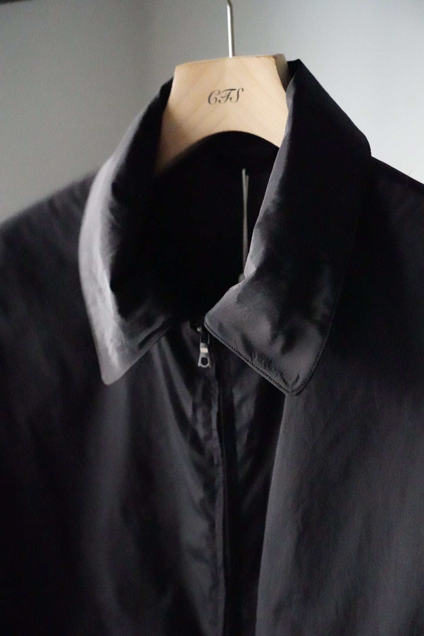 MEN　blurhms/ブラーム　Poly-Silk Zip Jacket