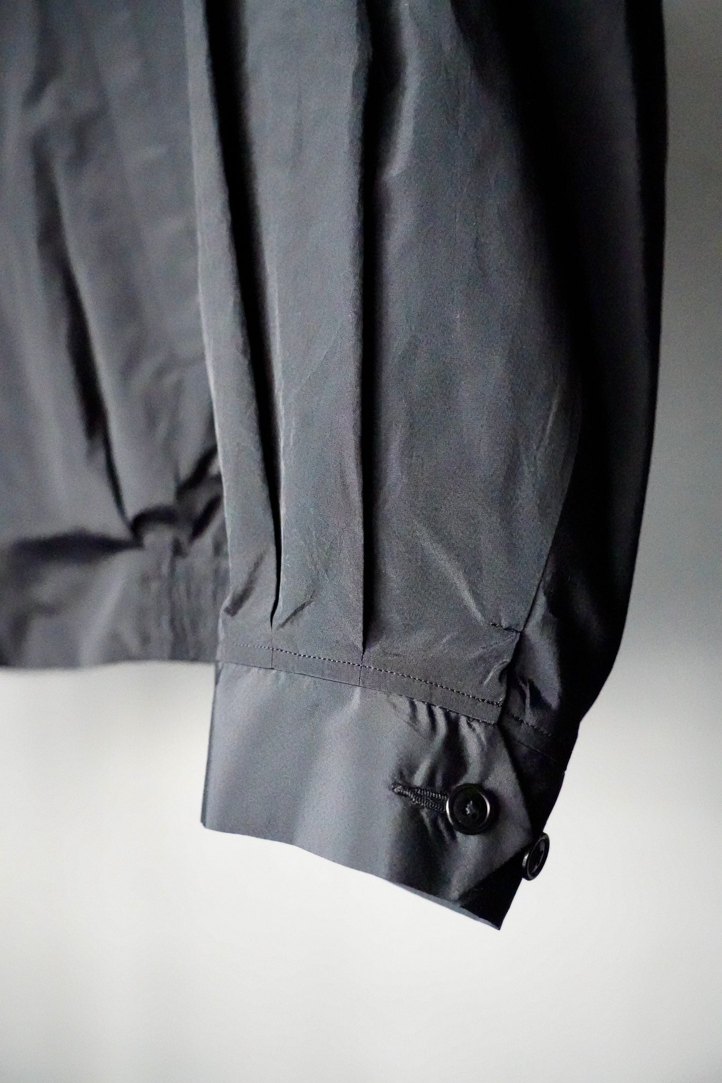 MEN　blurhms/ブラーム　Poly-Silk Zip Jacket