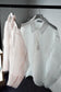 WOMEN　VIOLETTE ROOM　CORD ORGANZA SHIRTS