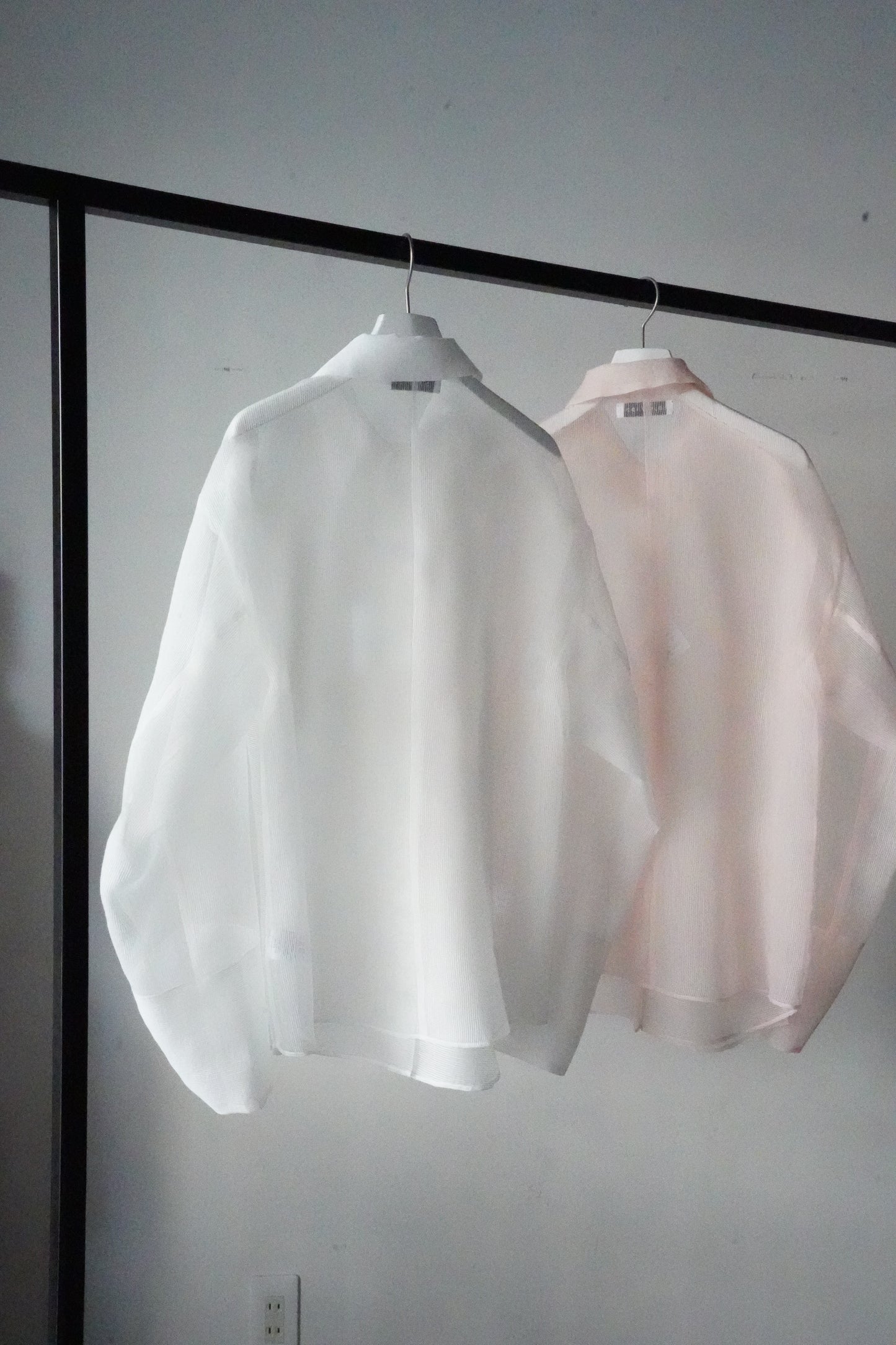 WOMEN　VIOLETTE ROOM　CORD ORGANZA SHIRTS