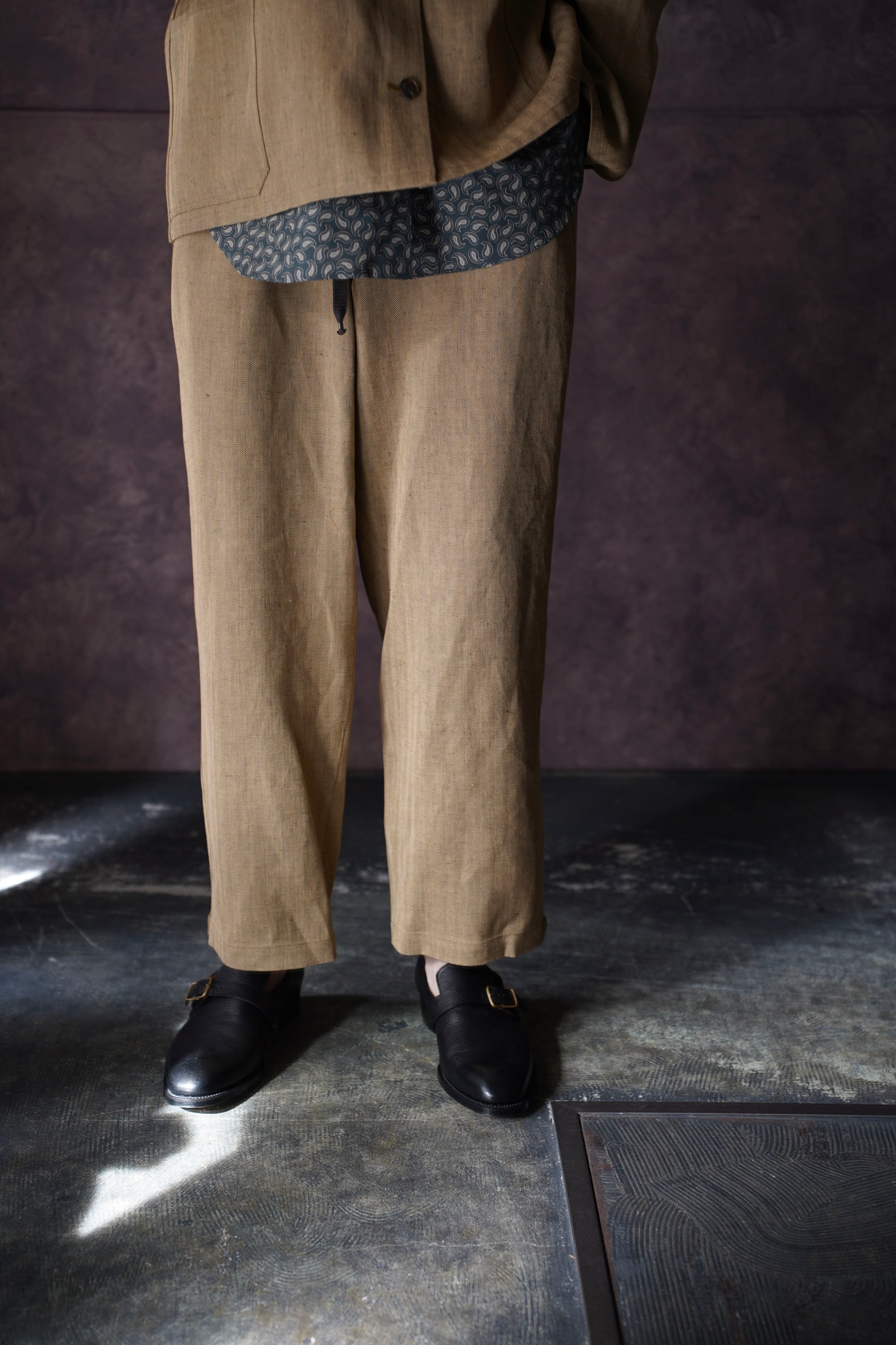 【即購入OK】値下げ♪ HEUGN TROUSER 028 e H/B MEN HEUGN / ユーゲン Glan EASY HB PANTS – _COMES THE SUN