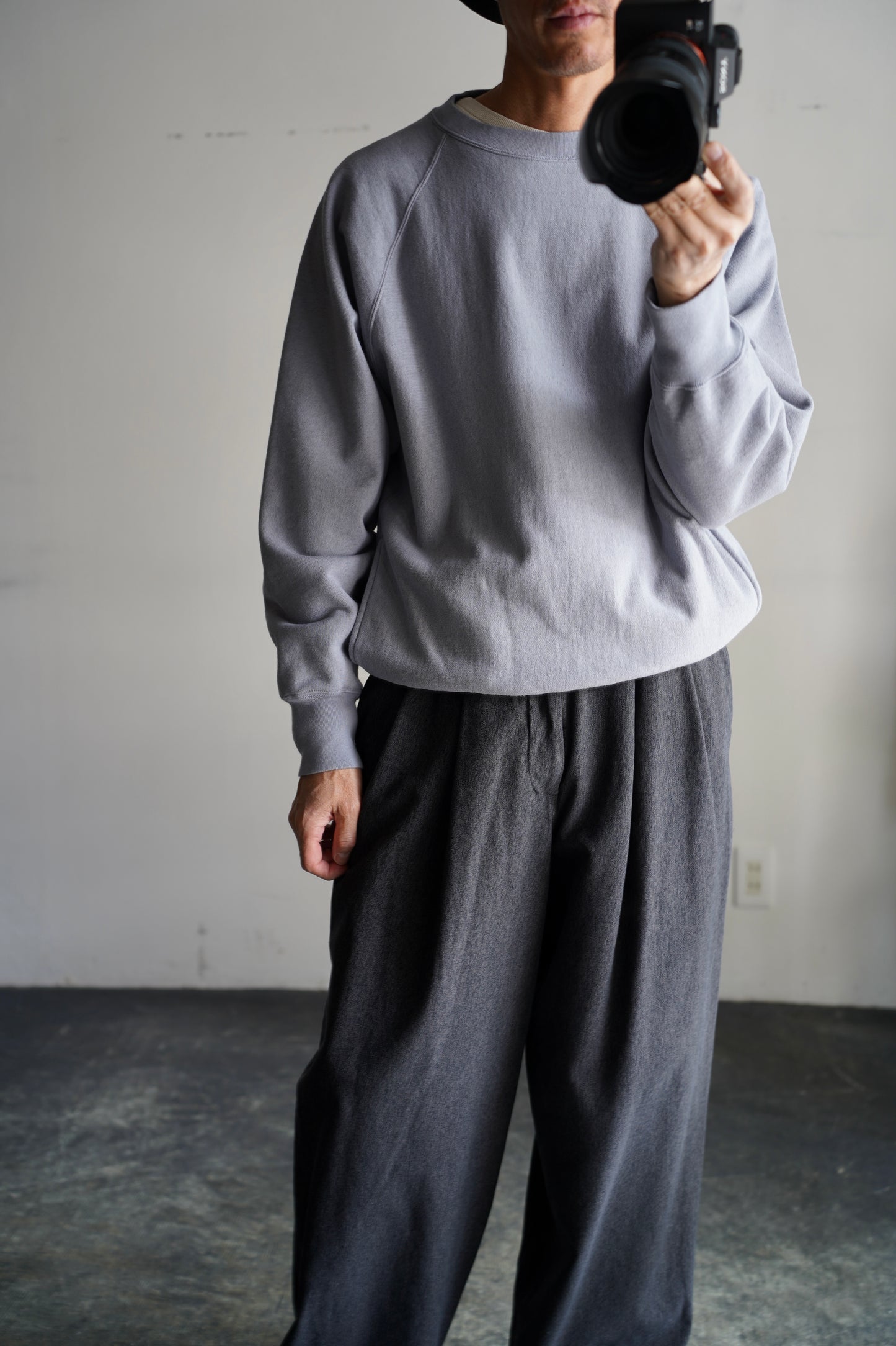 MEN BATONER / バトナー JUMBERCA URAKE CREW NECK – _COMES THE SUN