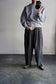 MEN　Graphpaper　Sulfur Dyed Gabardine Two Tuck Easy Pants