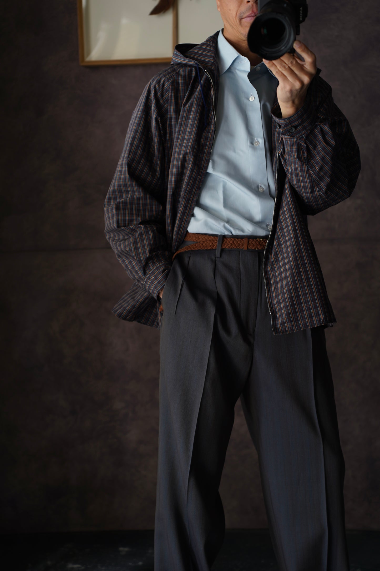 MEN　MAATEE & SONS　HOODED BLOUSON