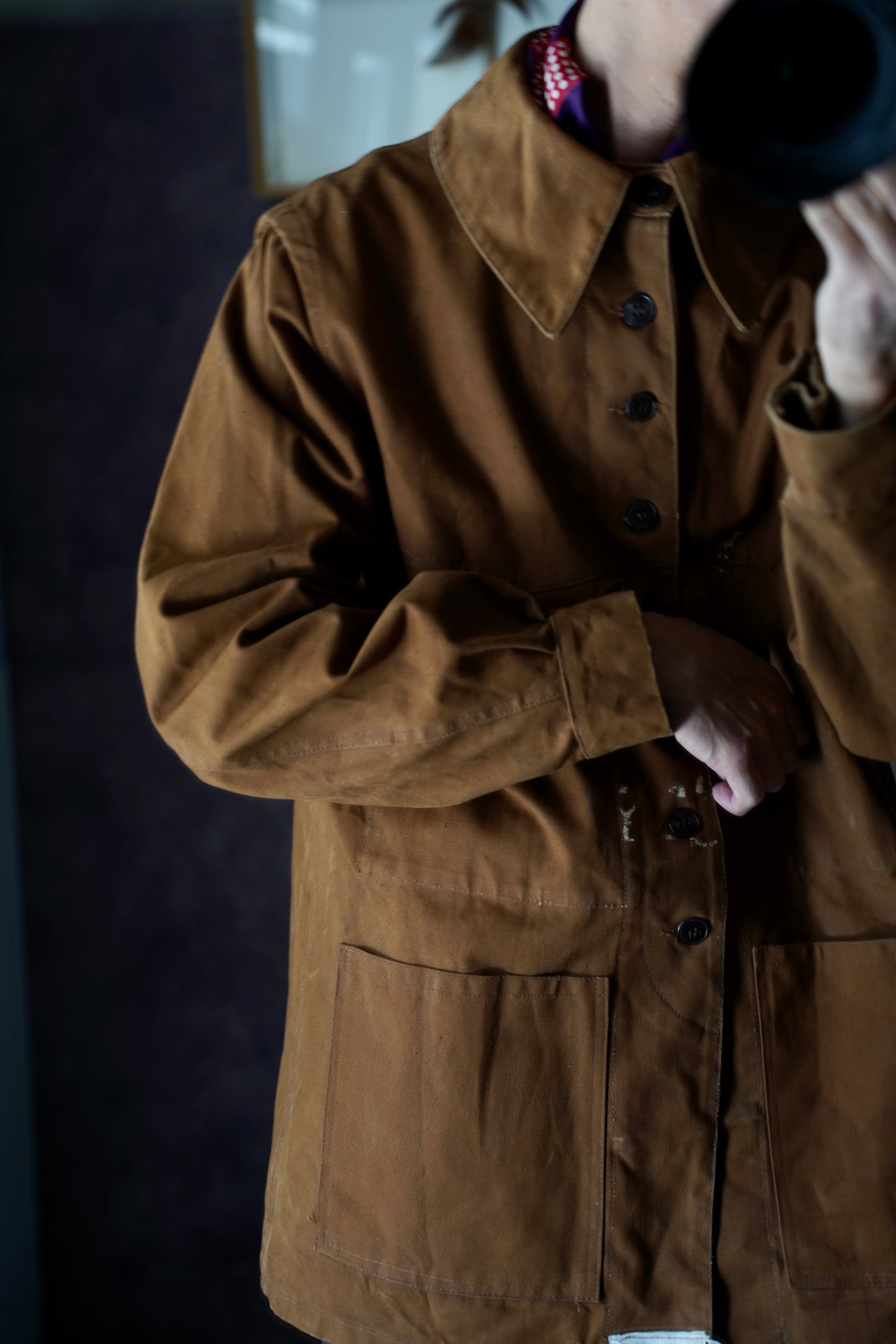 VINTAGE/ビンテージ　50’s French Work Railroad Jacket