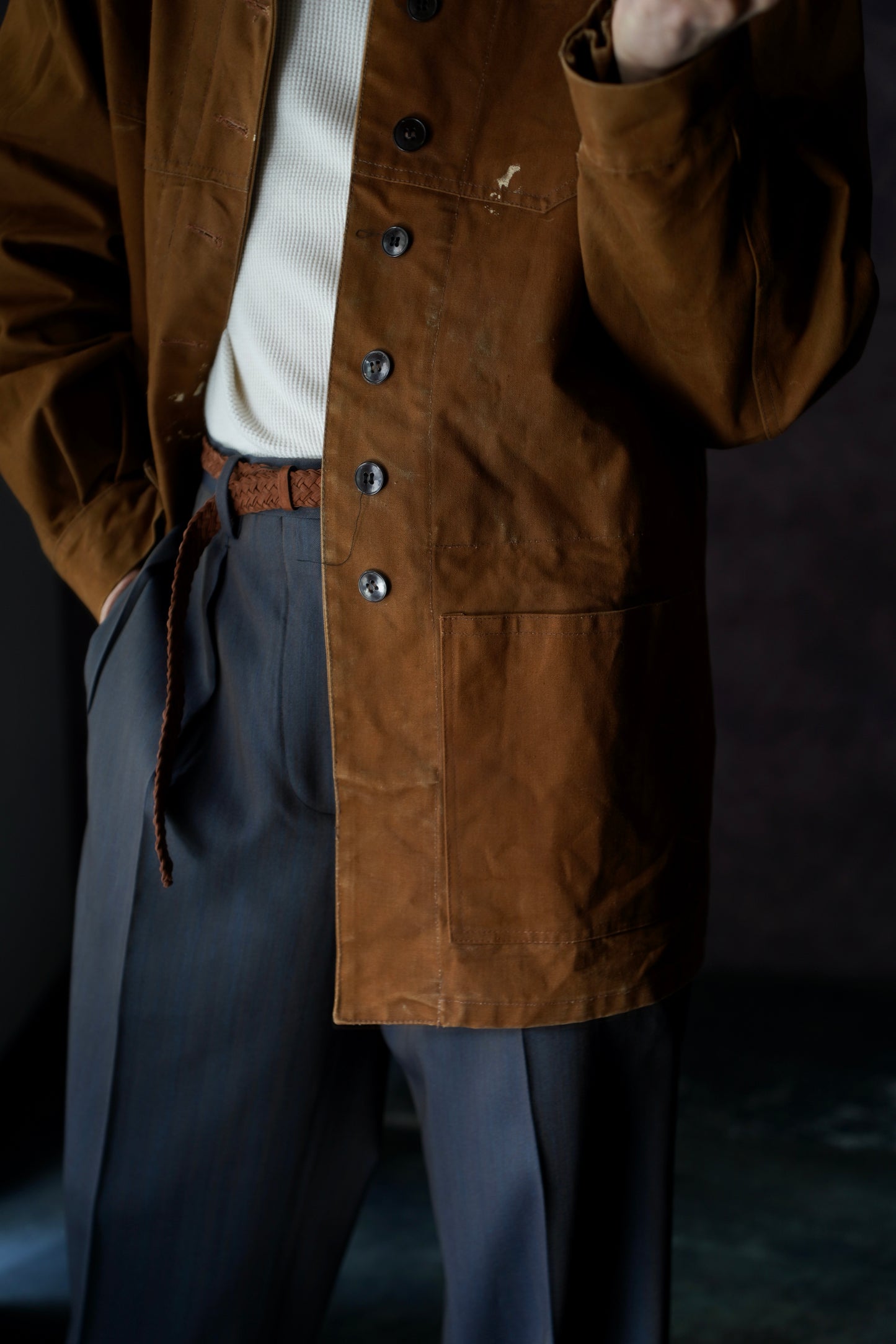 VINTAGE/ビンテージ　50’s French Work Railroad Jacket